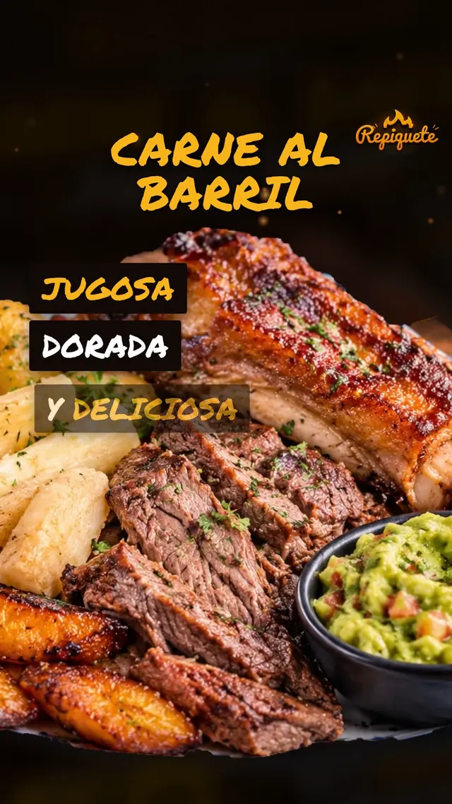 Reel del plato de carne al barril de Repiquete 360