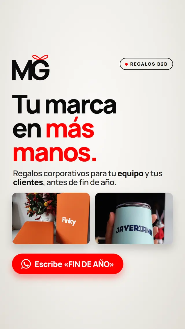 Reel de regalos corporativos personalizados de MG Promocionales